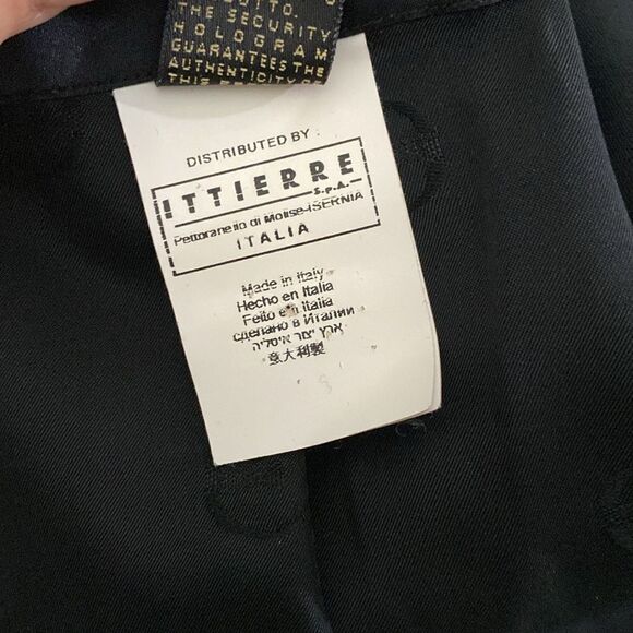 Just Cavalli Wool Black Two Button Women's Blazer US 8 medium IT 44 - Picture 6 of 15